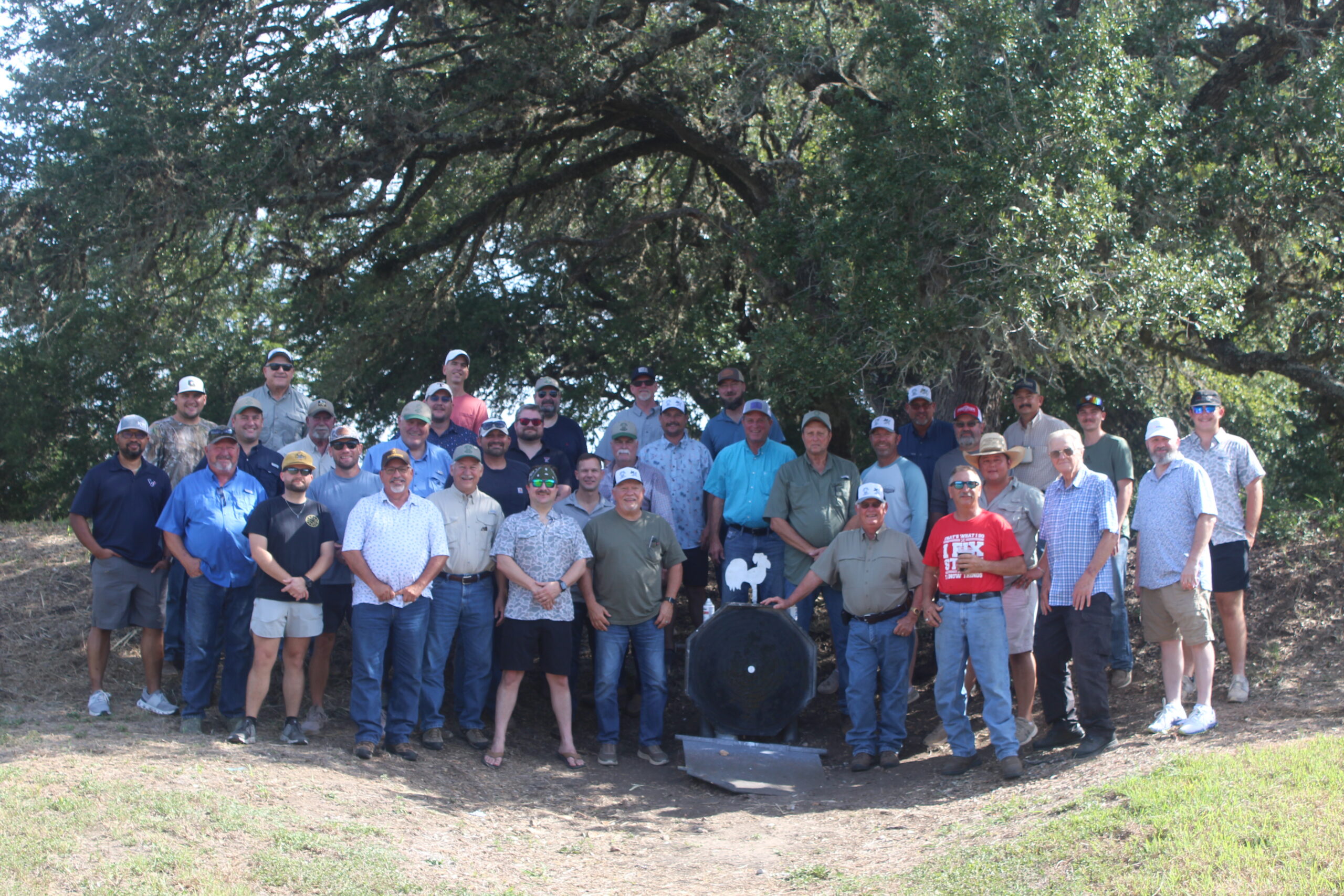 The traditional picture of all the competitors after the contest.